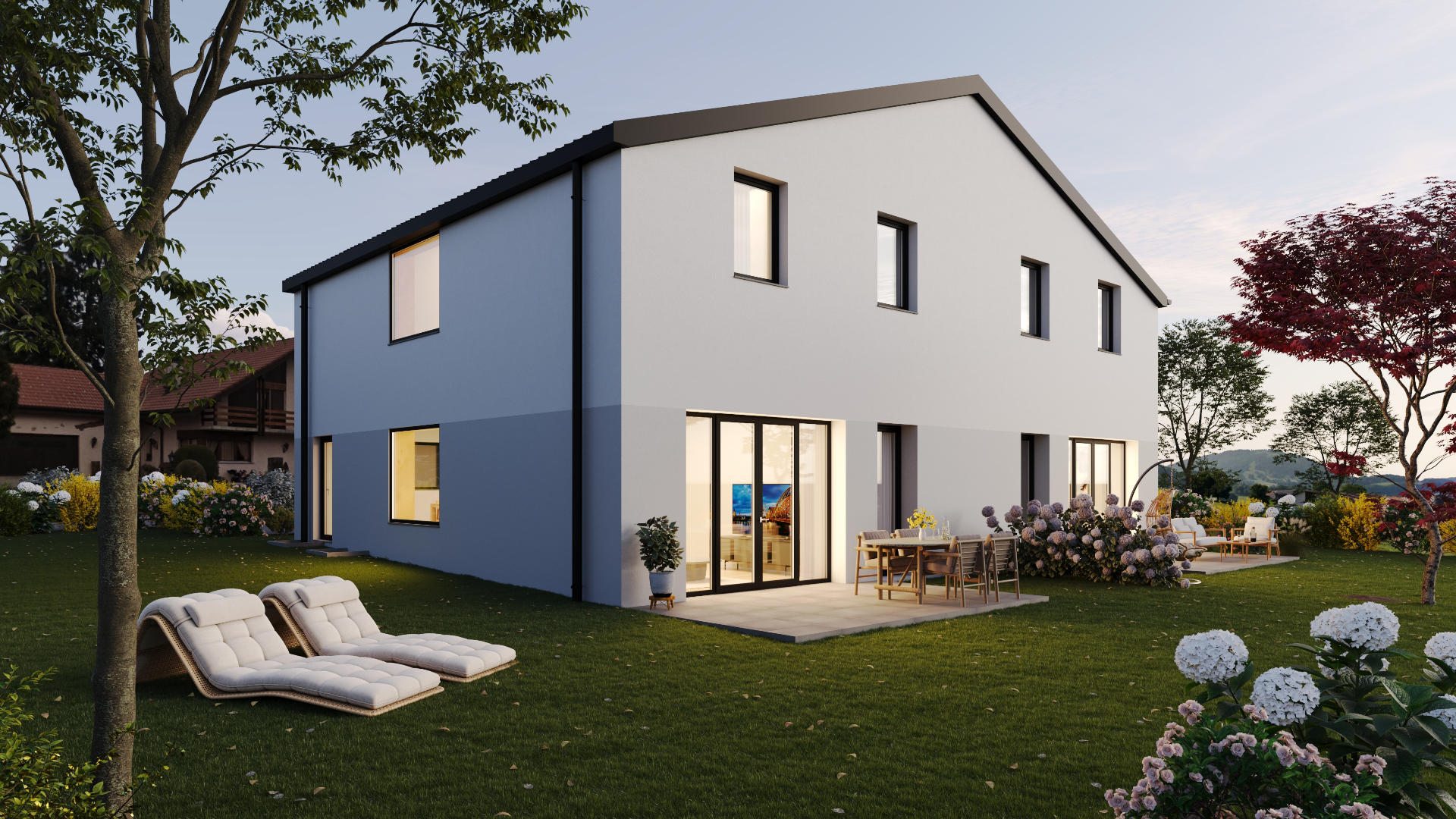 Dernière opportunité à Remaufens, villa contemporaine avec finitions personnalisables.
