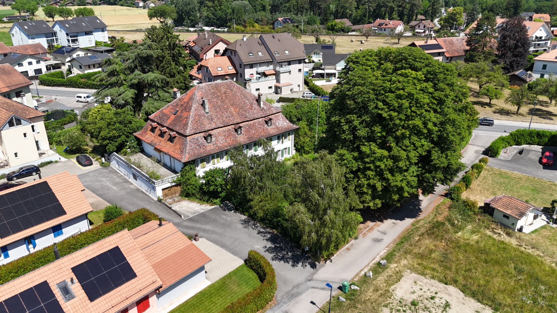 La Maison du Pont — potentiel 5 logements PPE, à 600 m de la gare CFF